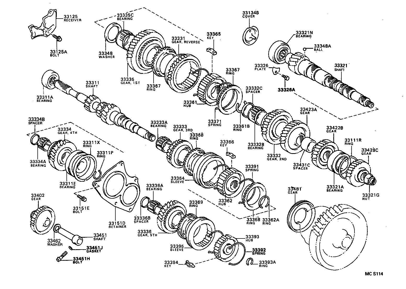  YARIS JPP |  TRANSMISSION GEAR MTM