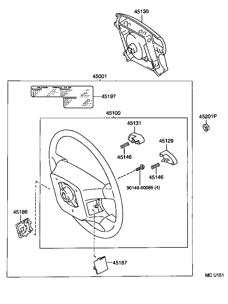  CAMRY WG |  STEERING WHEEL