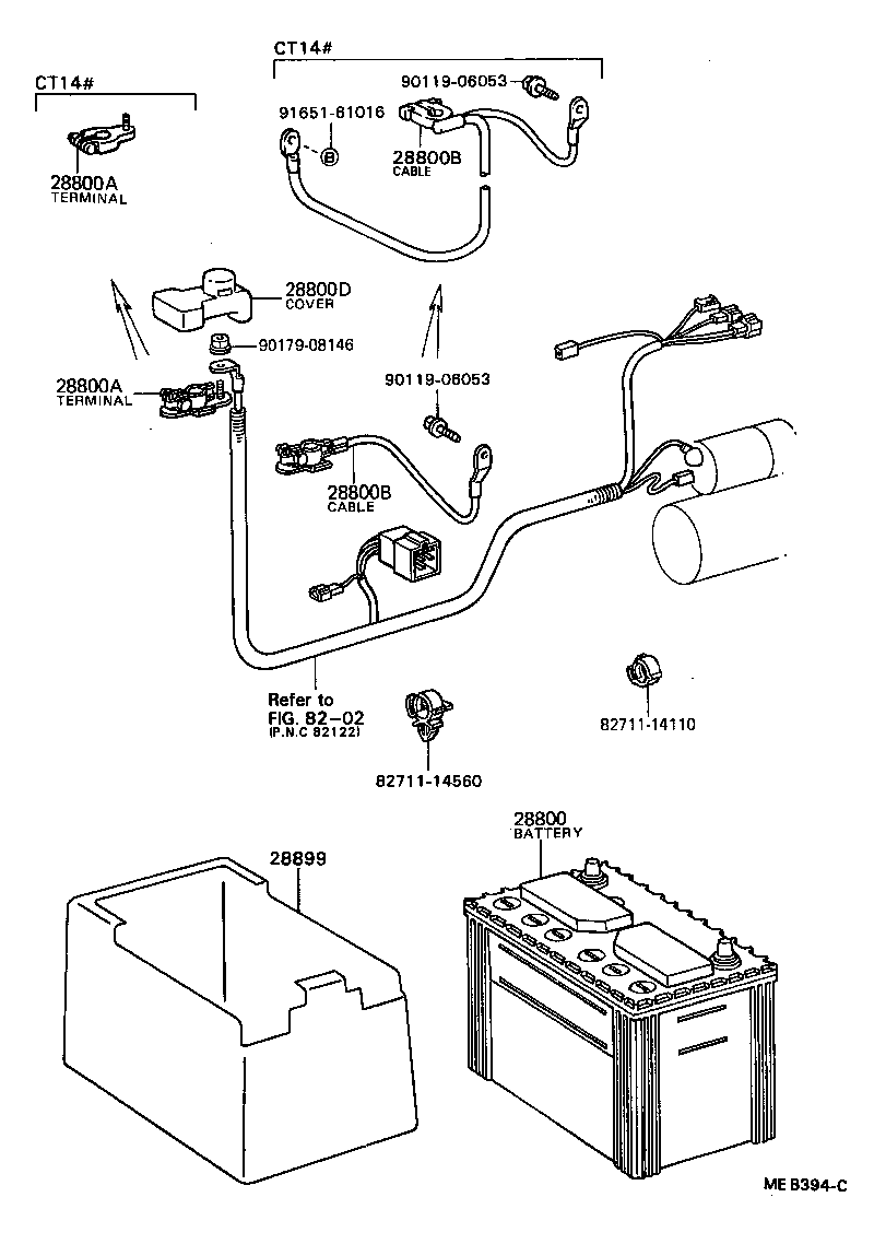  CORONA |  BATTERY BATTERY CABLE