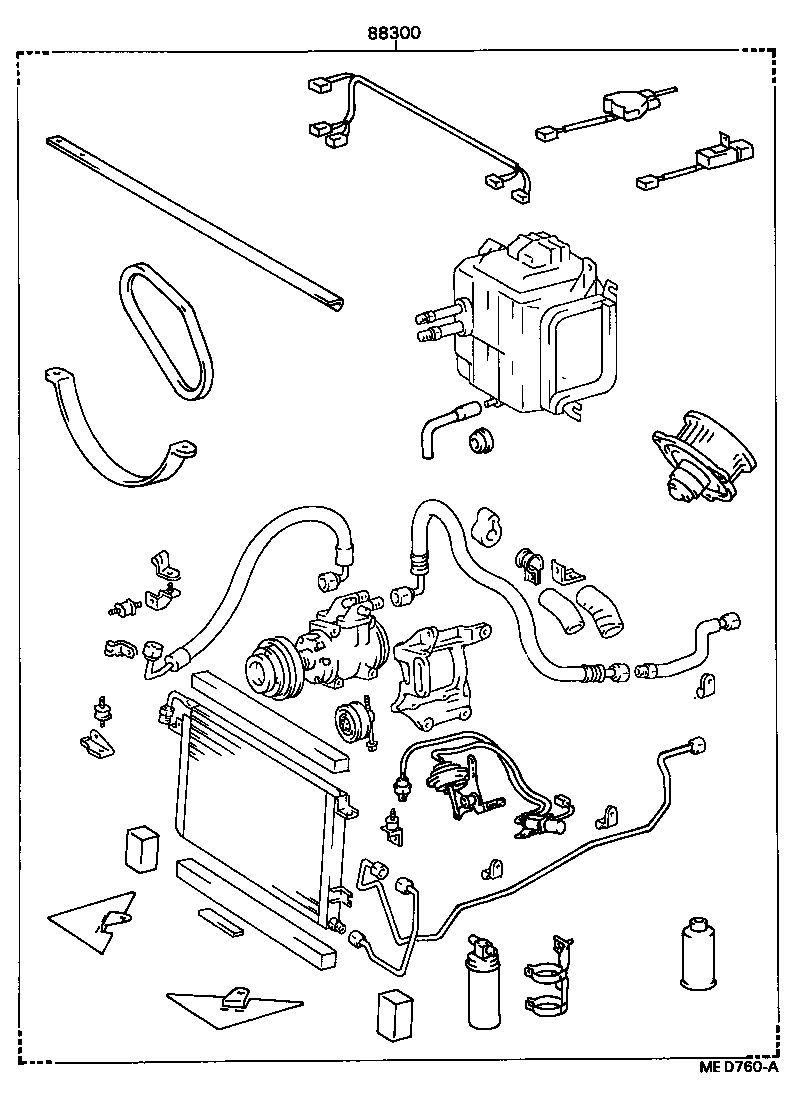  HILUX |  HEATING AIR CONDITIONING SET