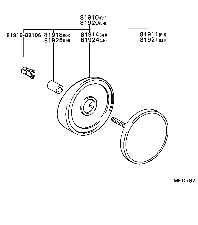  HILUX |  REFLEX REFLECTOR