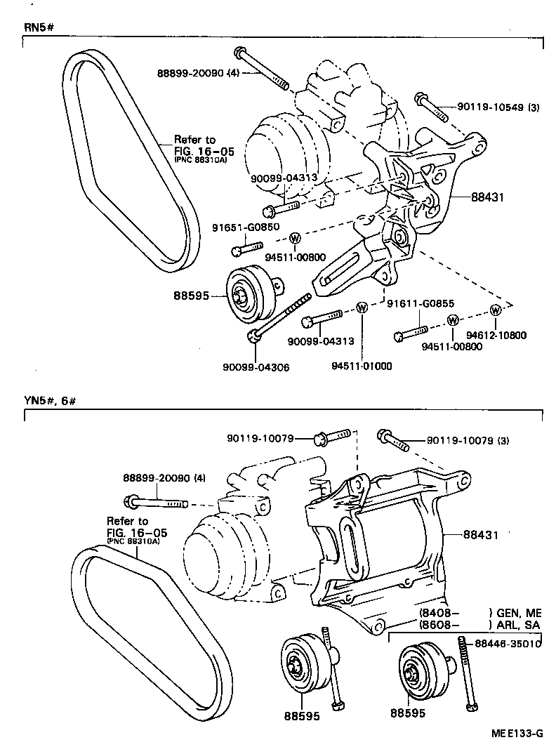  HILUX |  HEATING AIR CONDITIONING COMPRESSOR
