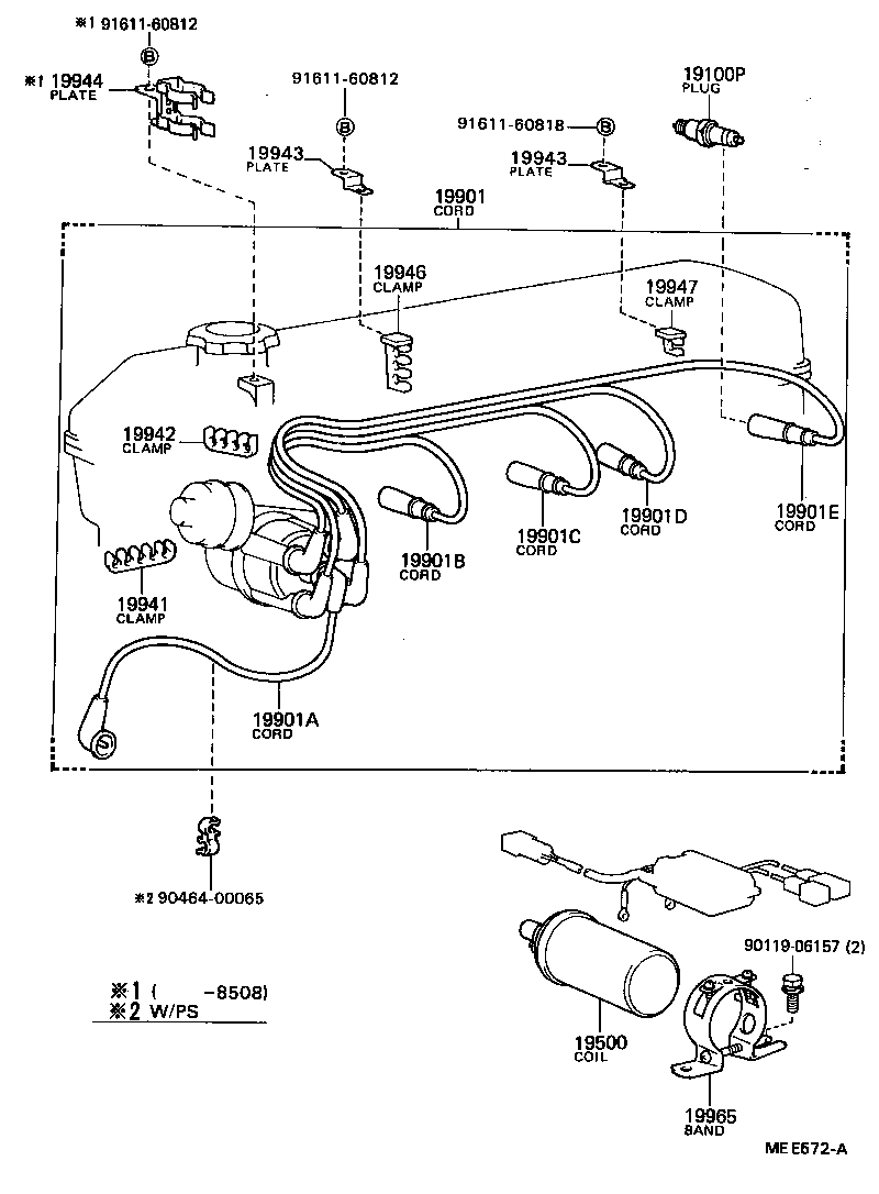  CORONA |  IGNITION COIL SPARK PLUG