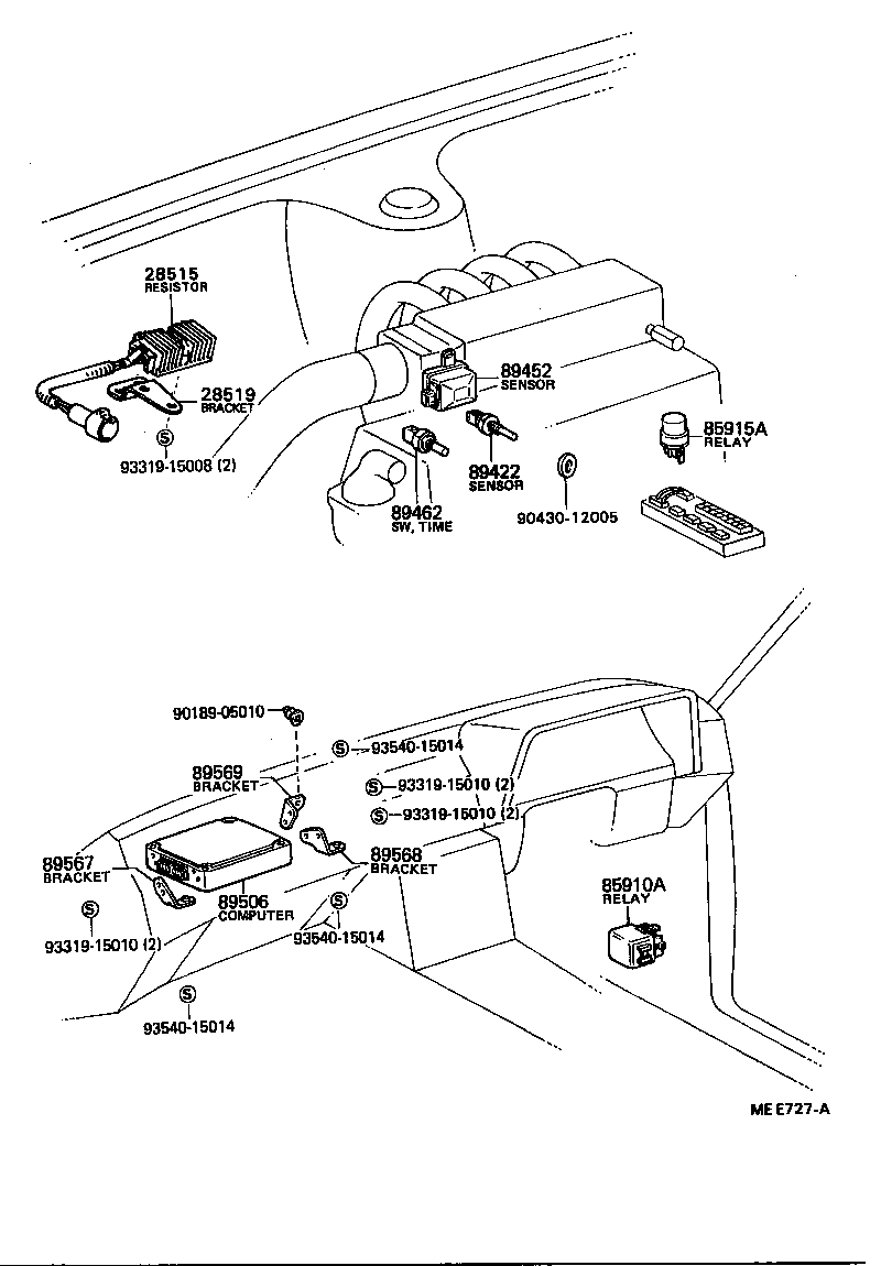  CORONA |  ELECTRONIC FUEL INJECTION SYSTEM