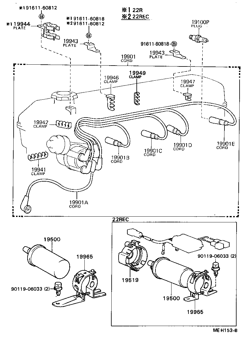  HILUX |  IGNITION COIL SPARK PLUG