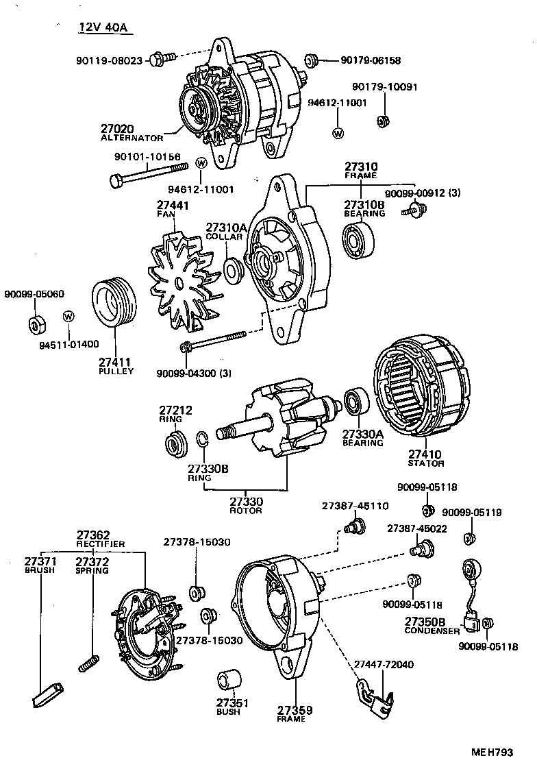  STOUT |  ALTERNATOR