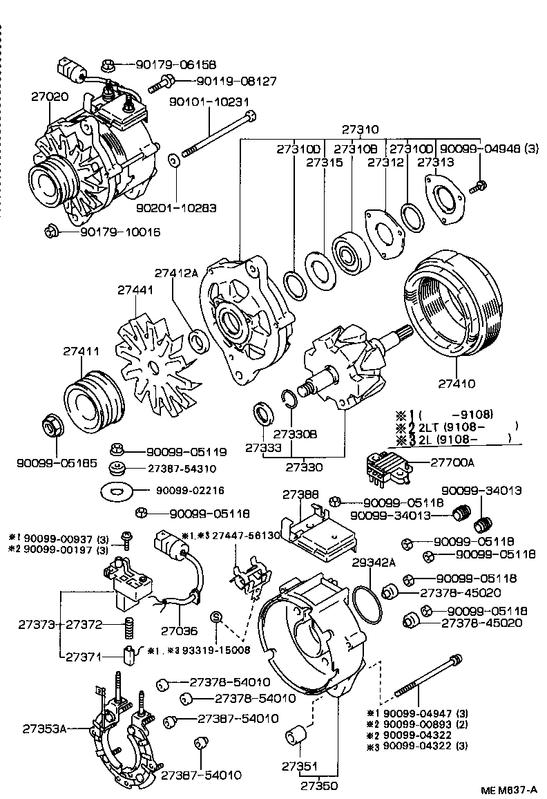  HILUX VWP |  ALTERNATOR