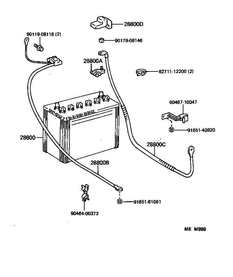  LAND CRUISER 70 |  BATTERY BATTERY CABLE