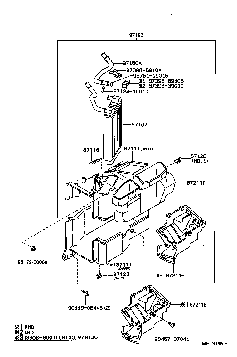  HILUX JPP |  HEATING AIR CONDITIONING HEATER UNIT BLOWER