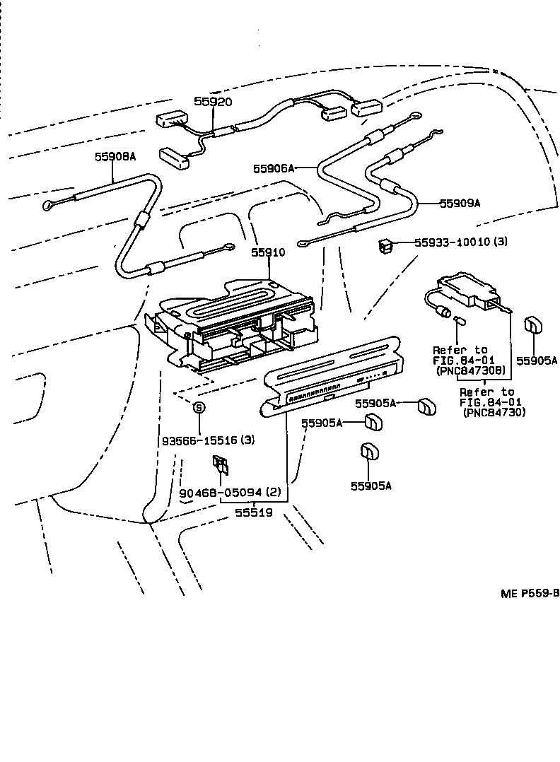  STARLET |  HEATING AIR CONDITIONING CONTROL AIR DUCT