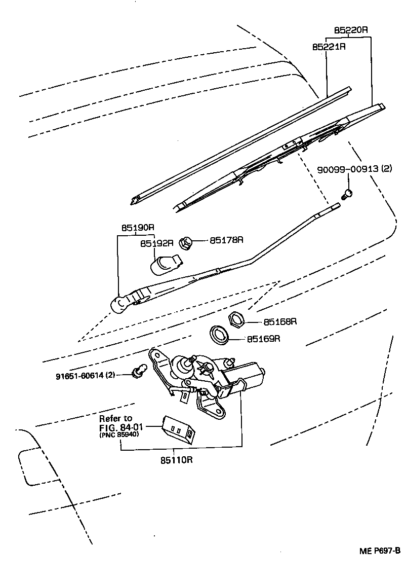  STARLET |  REAR WIPER