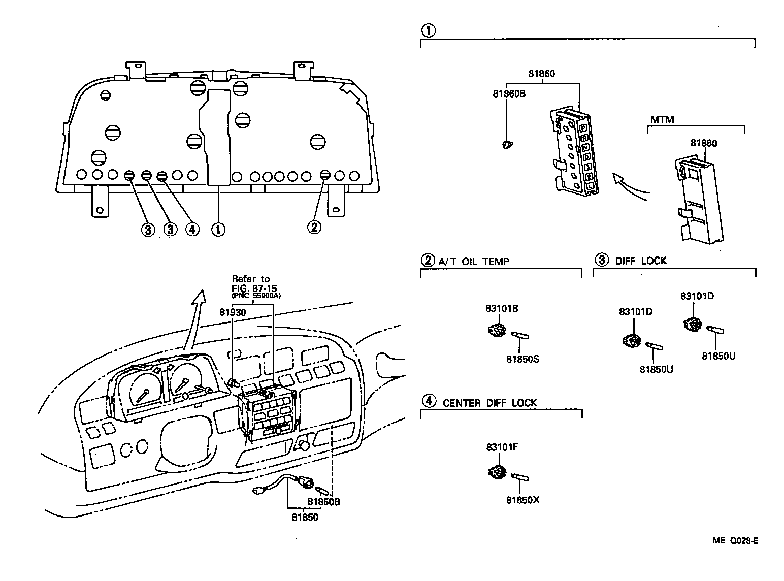  LAND CRUISER 80 |  INDICATOR