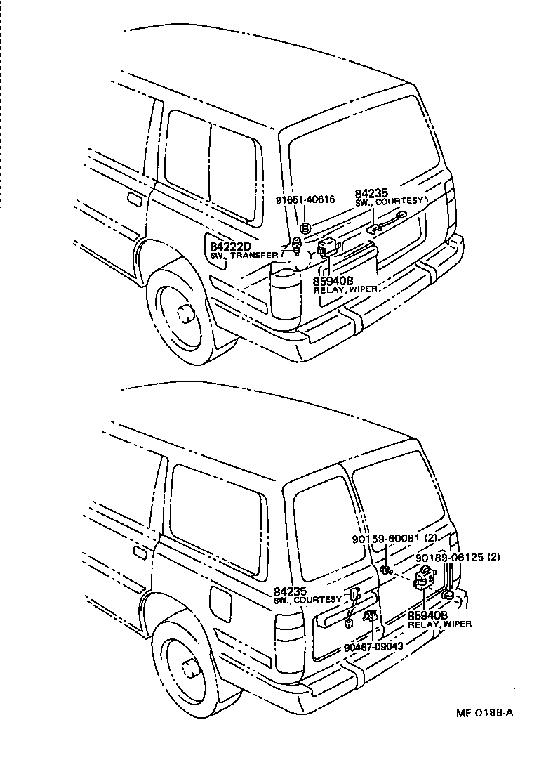  LAND CRUISER 80 |  SWITCH RELAY COMPUTER