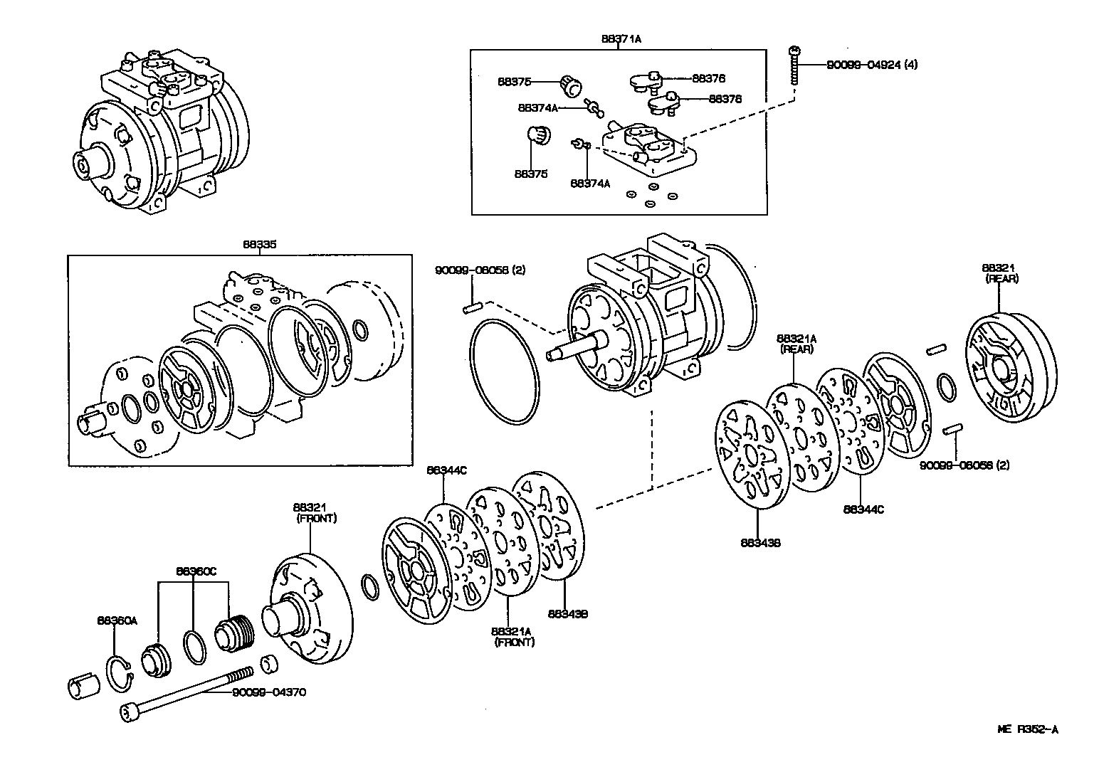  HILUX JPP |  HEATING AIR CONDITIONING COMPRESSOR