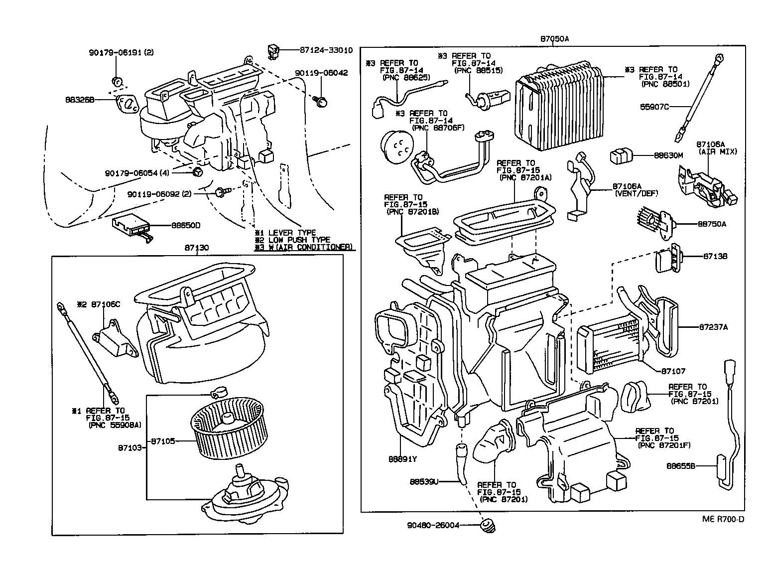  CAMRY WG |  HEATING AIR CONDITIONING HEATER UNIT BLOWER