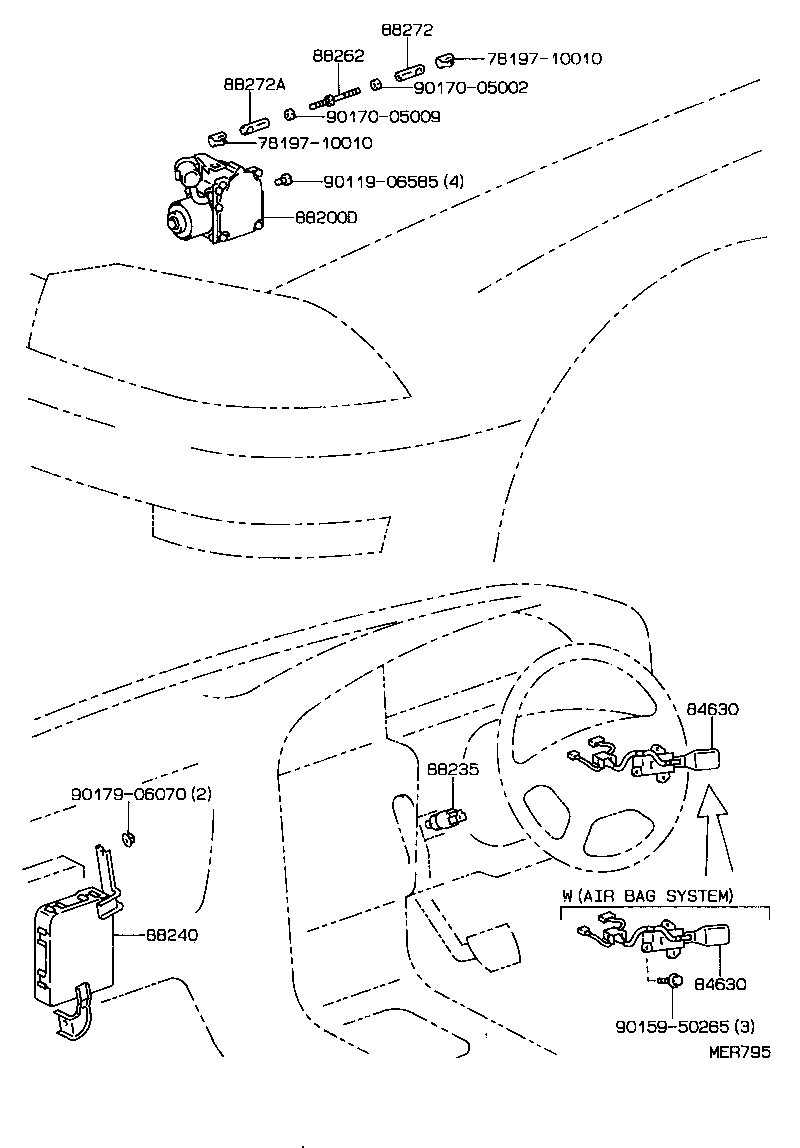  CAMRY WG |  CRUISE CONTROL AUTO DRIVE