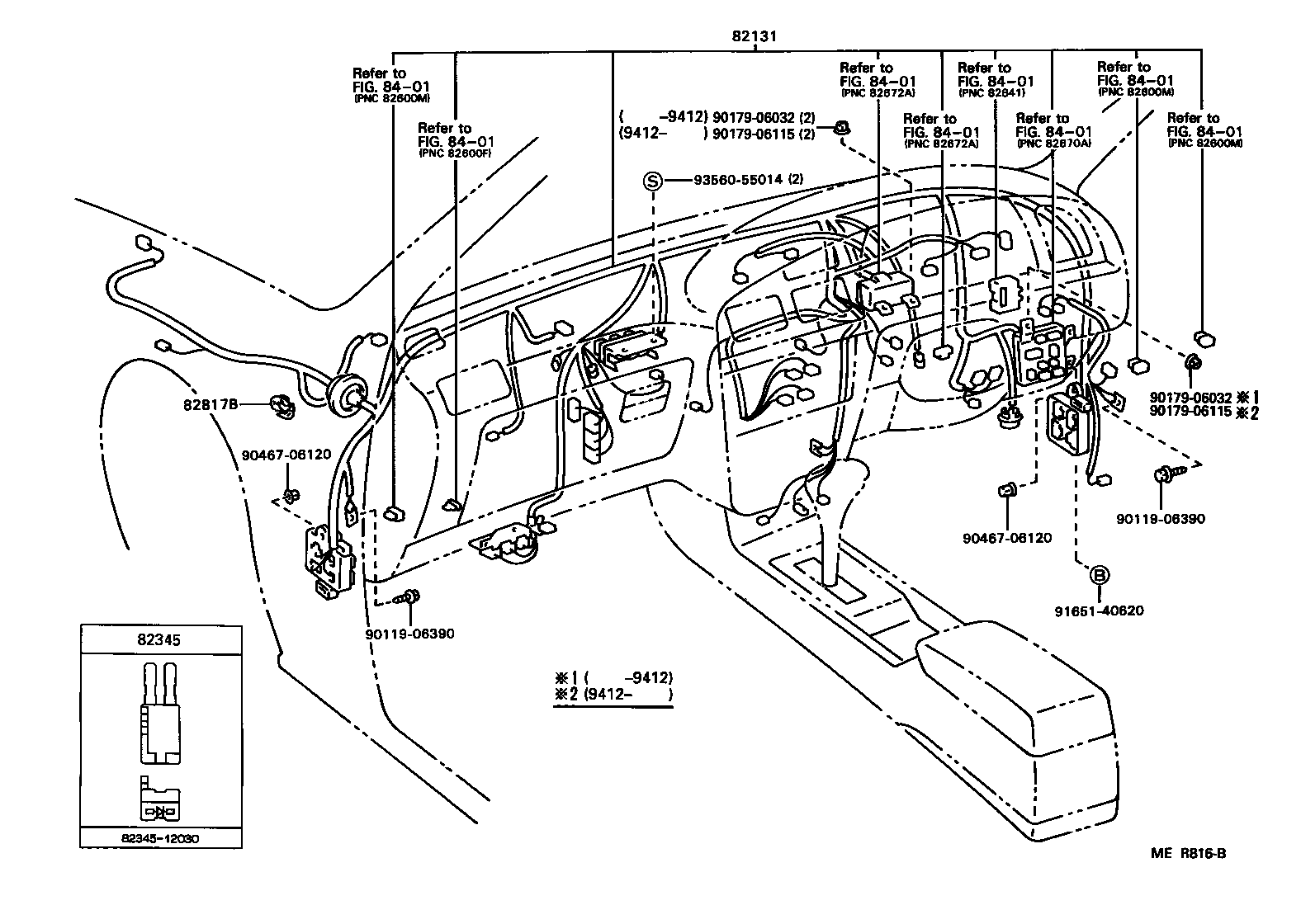  CAMRY WG |  WIRING CLAMP