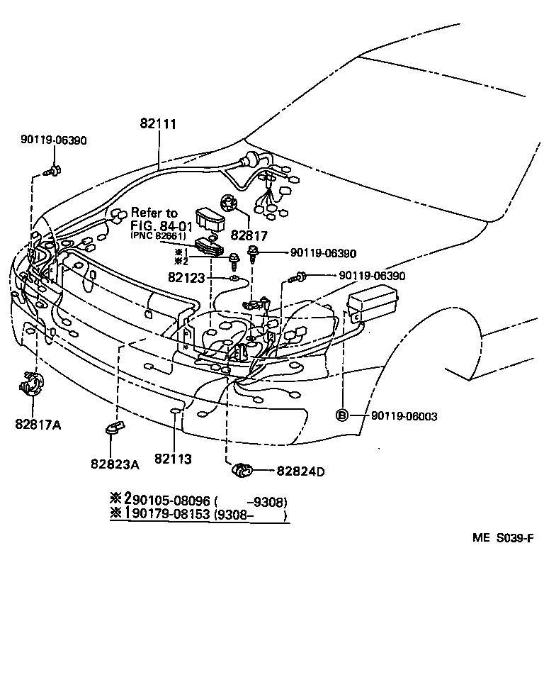  CAMRY WG |  WIRING CLAMP