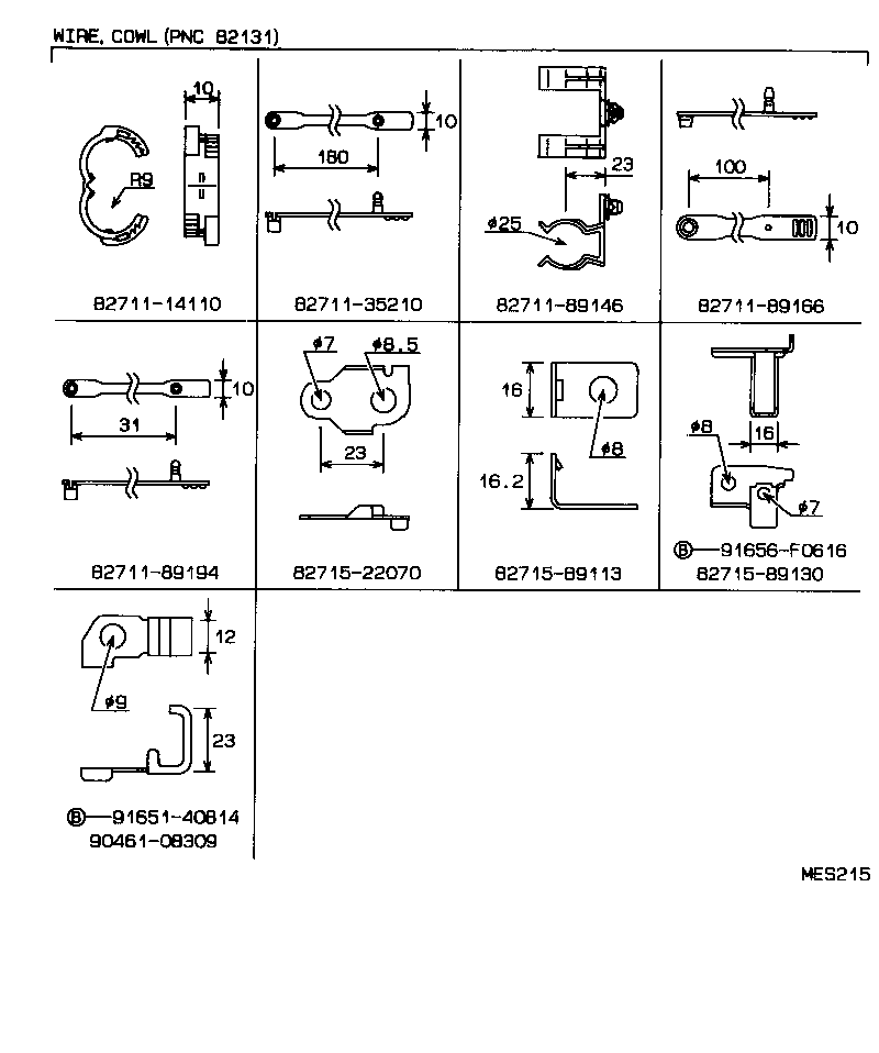  HILUX JPP |  WIRING CLAMP