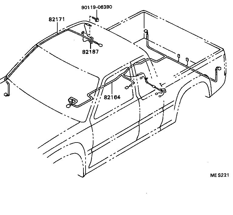  HILUX JPP |  WIRING CLAMP
