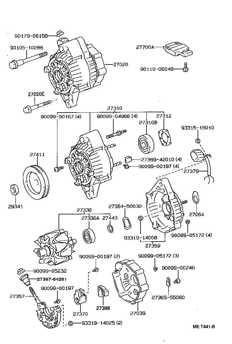  CARINA E WG JPP |  ALTERNATOR