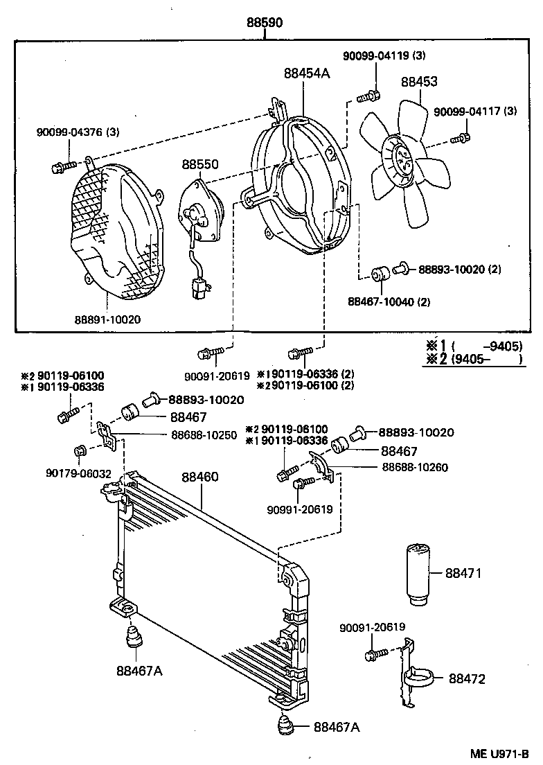  STARLET |  HEATING AIR CONDITIONING COOLER PIPING