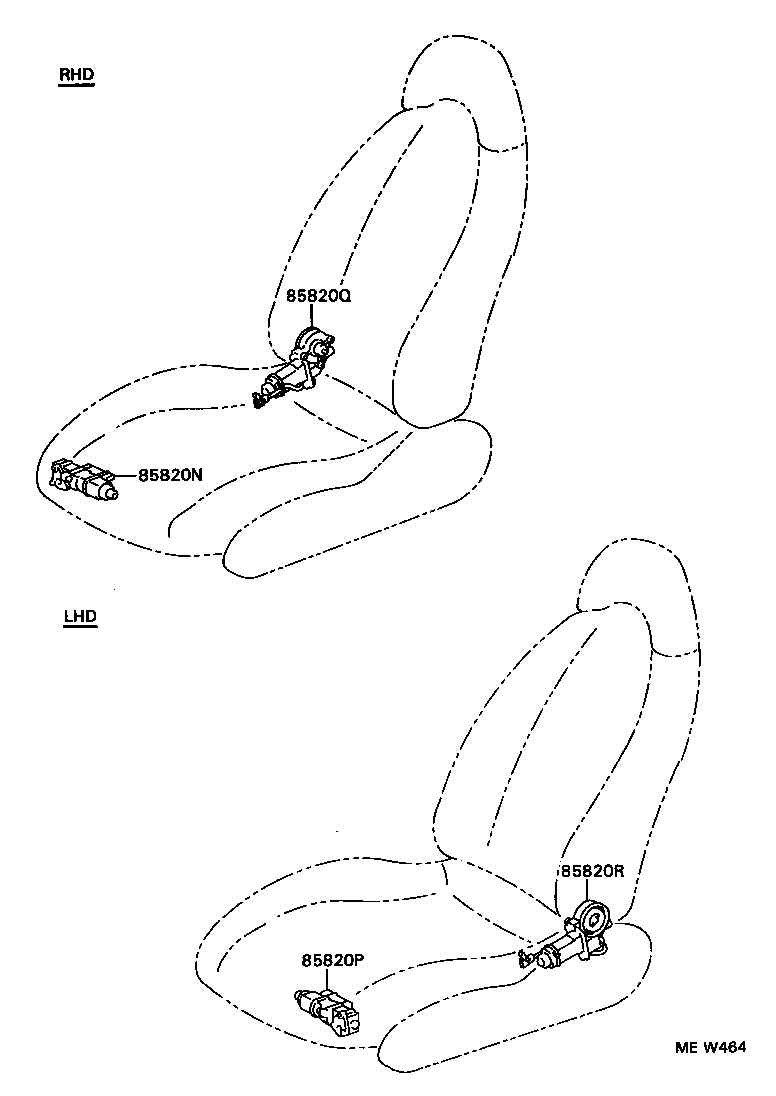 SUPRA |  SEAT MOTOR SEAT HEATER