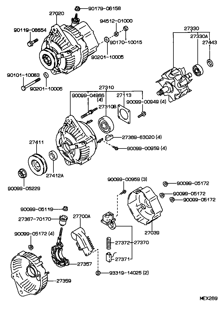  CRESSIDA |  ALTERNATOR