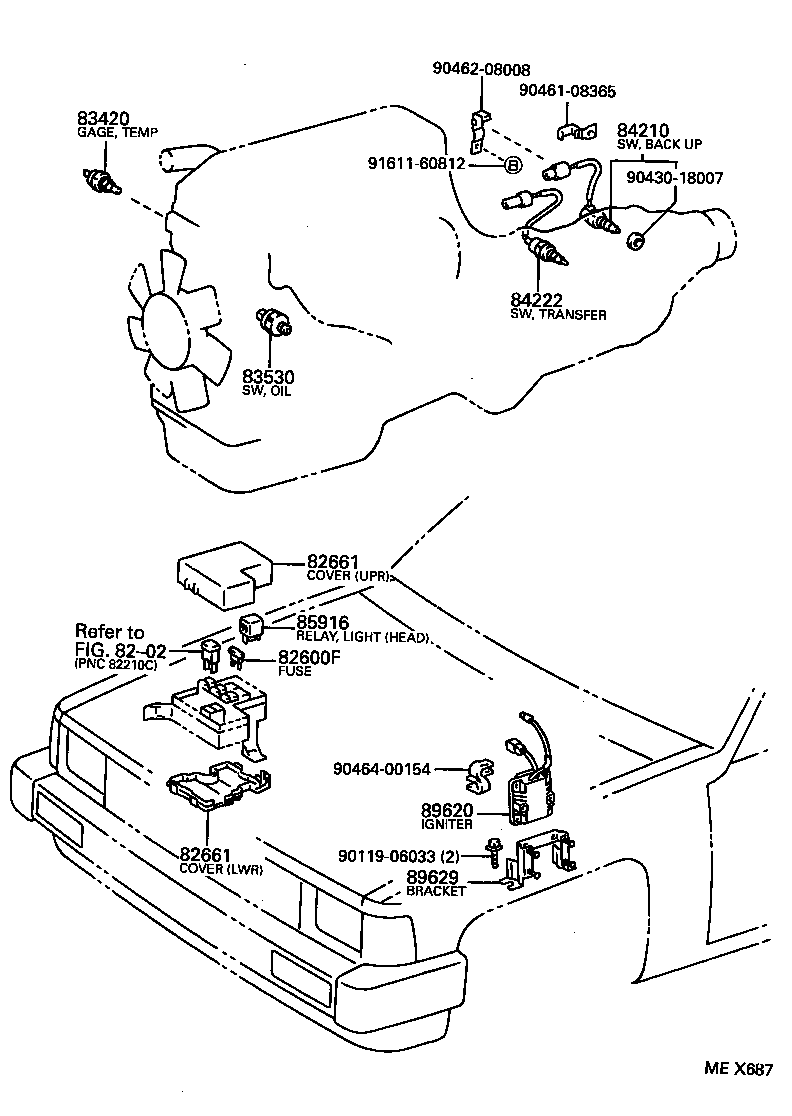  HILUX |  SWITCH RELAY COMPUTER