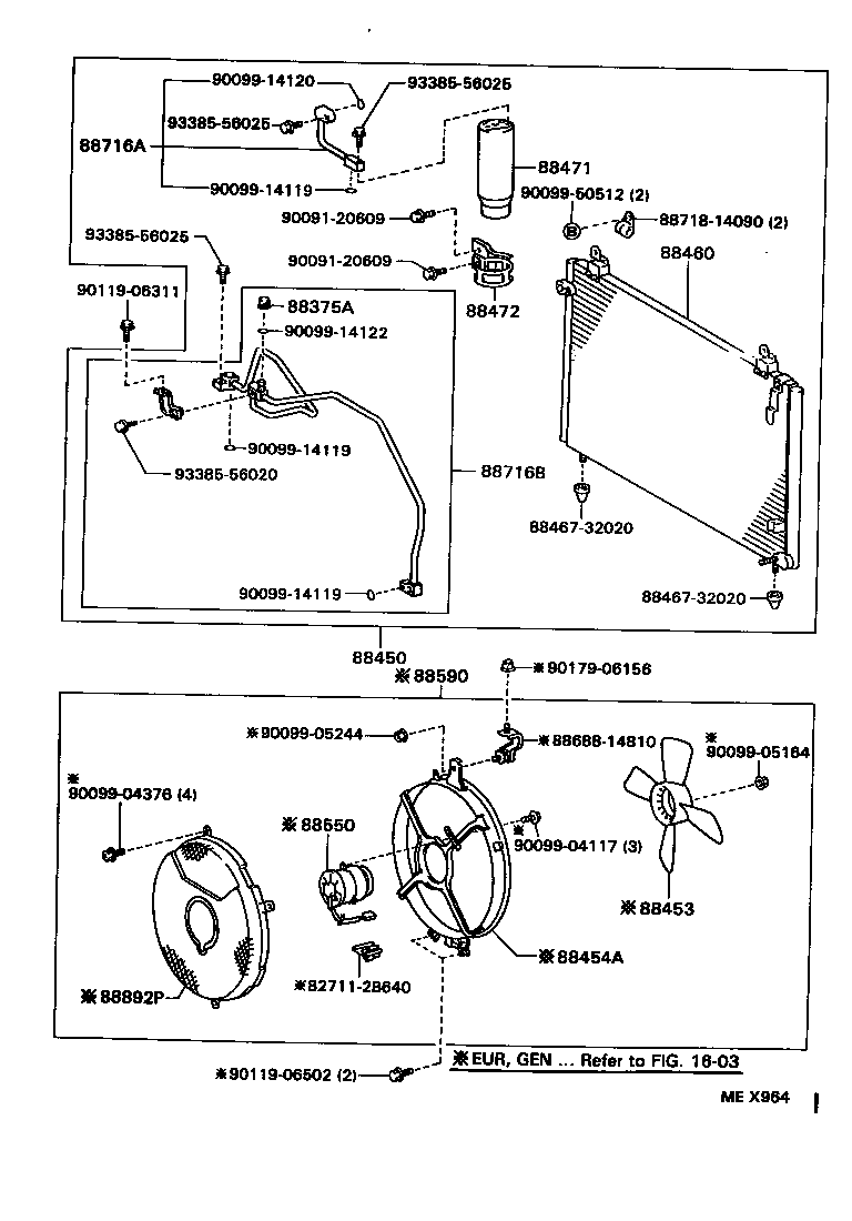  SUPRA |  HEATING AIR CONDITIONING COOLER PIPING