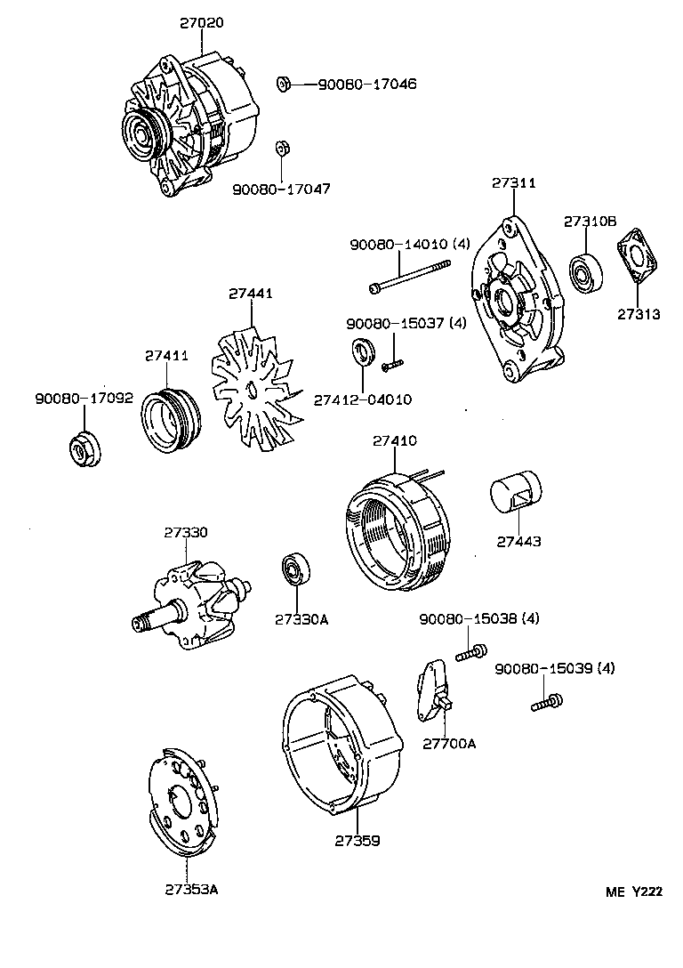  HILUX VWP |  ALTERNATOR