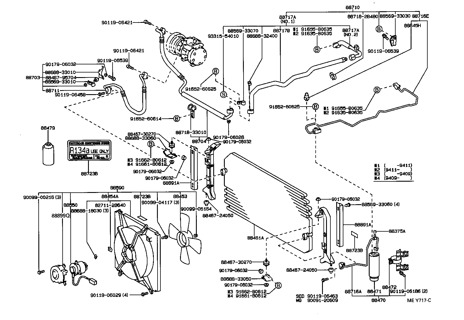  CAMRY WG |  HEATING AIR CONDITIONING COOLER PIPING