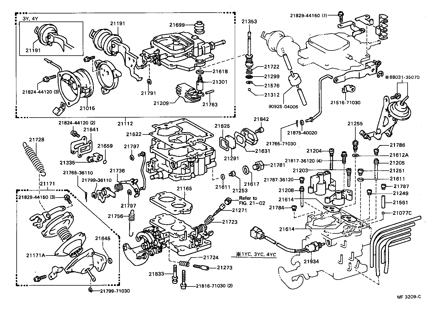  HILUX |  CARBURETOR