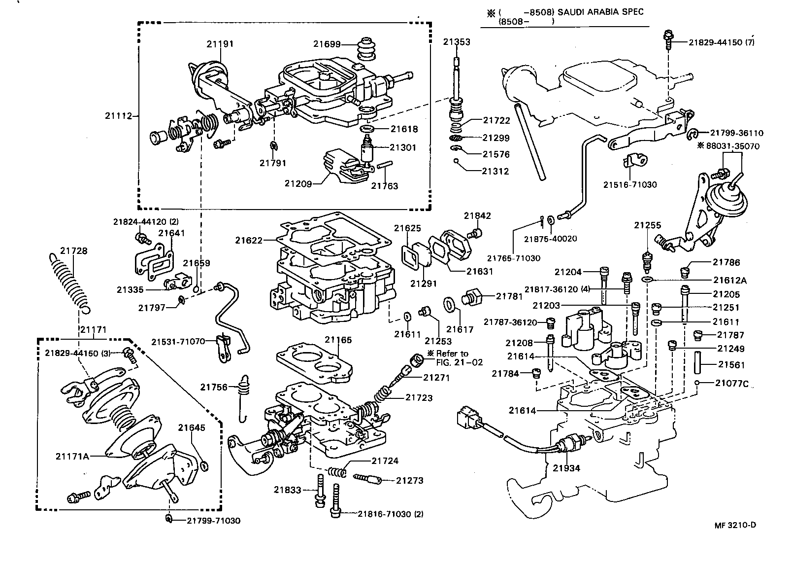  HILUX |  CARBURETOR