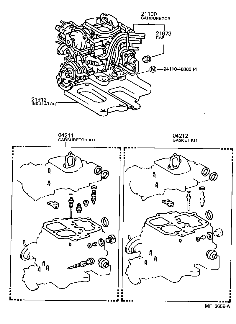  DYNA 100 |  CARBURETOR ASSEMBLY