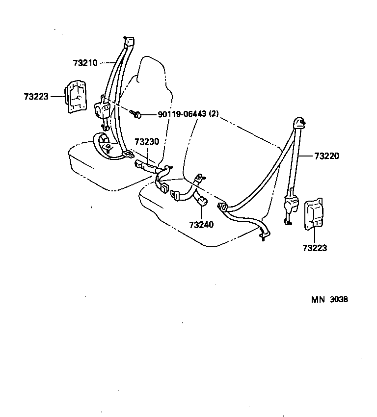  DYNA 100 |  SEAT BELT