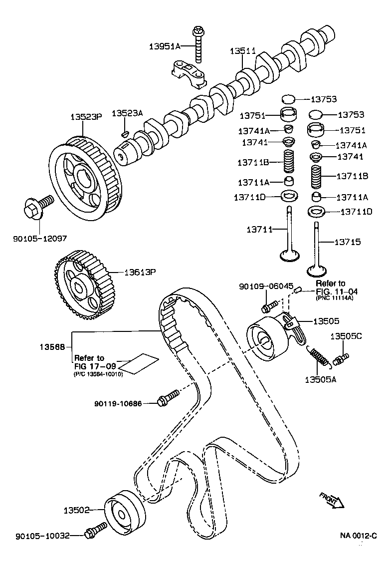  CARINA E WG JPP |  CAMSHAFT VALVE