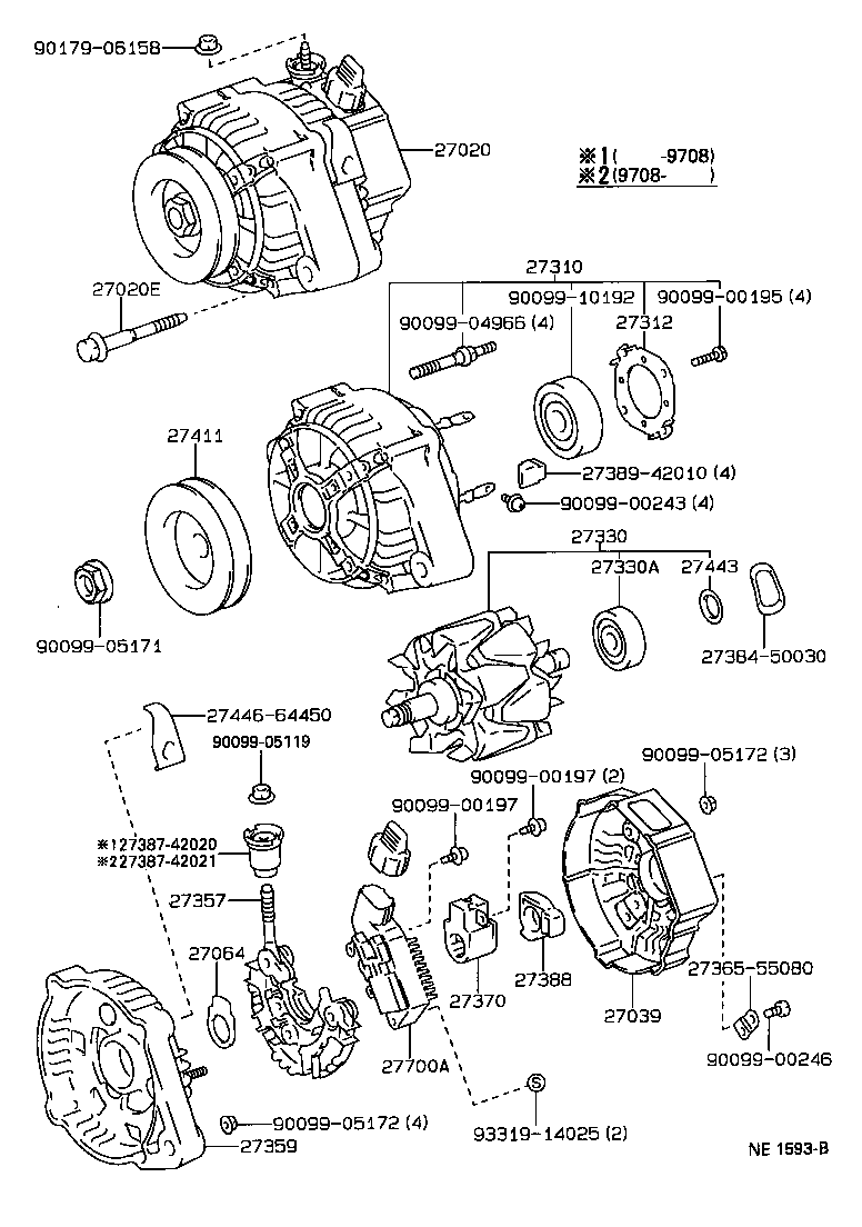  CARINA E UKP |  ALTERNATOR