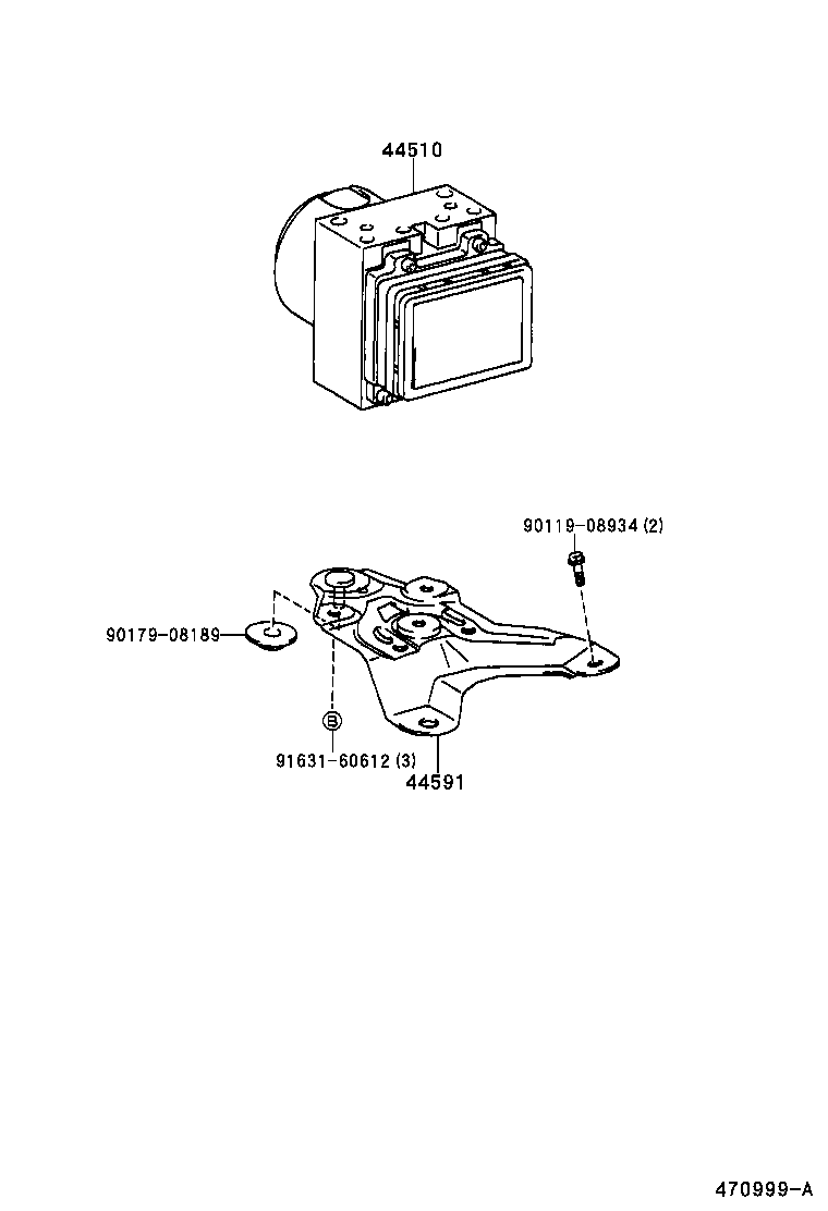  TERCEL |  BRAKE TUBE CLAMP