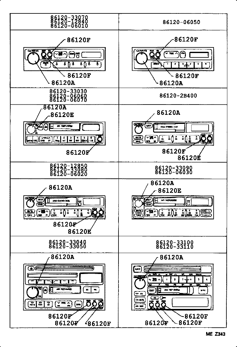  CAMRY JPP |  RADIO RECEIVER AMPLIFIER CONDENSER