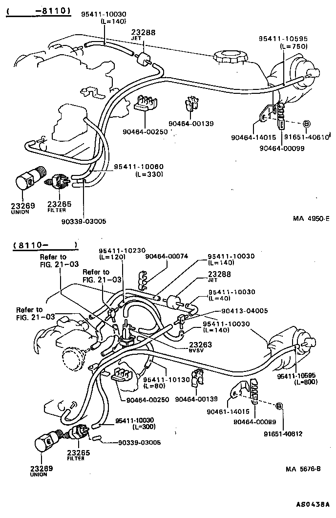 CELICA |  VACUUM PIPING