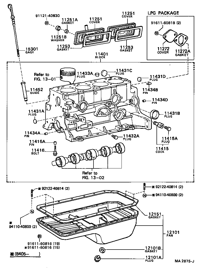  DYNA |  CYLINDER BLOCK