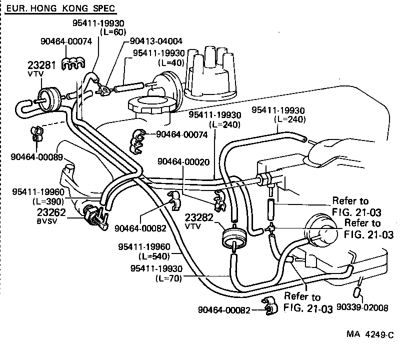  LITEACE |  VACUUM PIPING