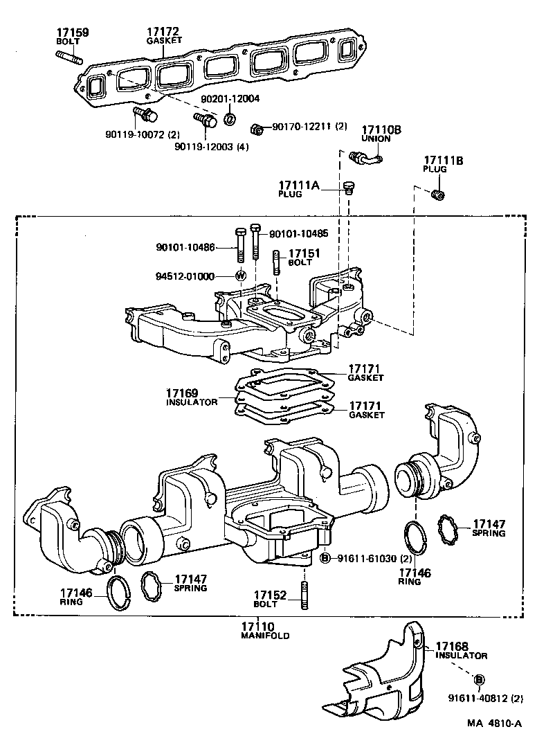  LAND CRUISER 60 |  MANIFOLD