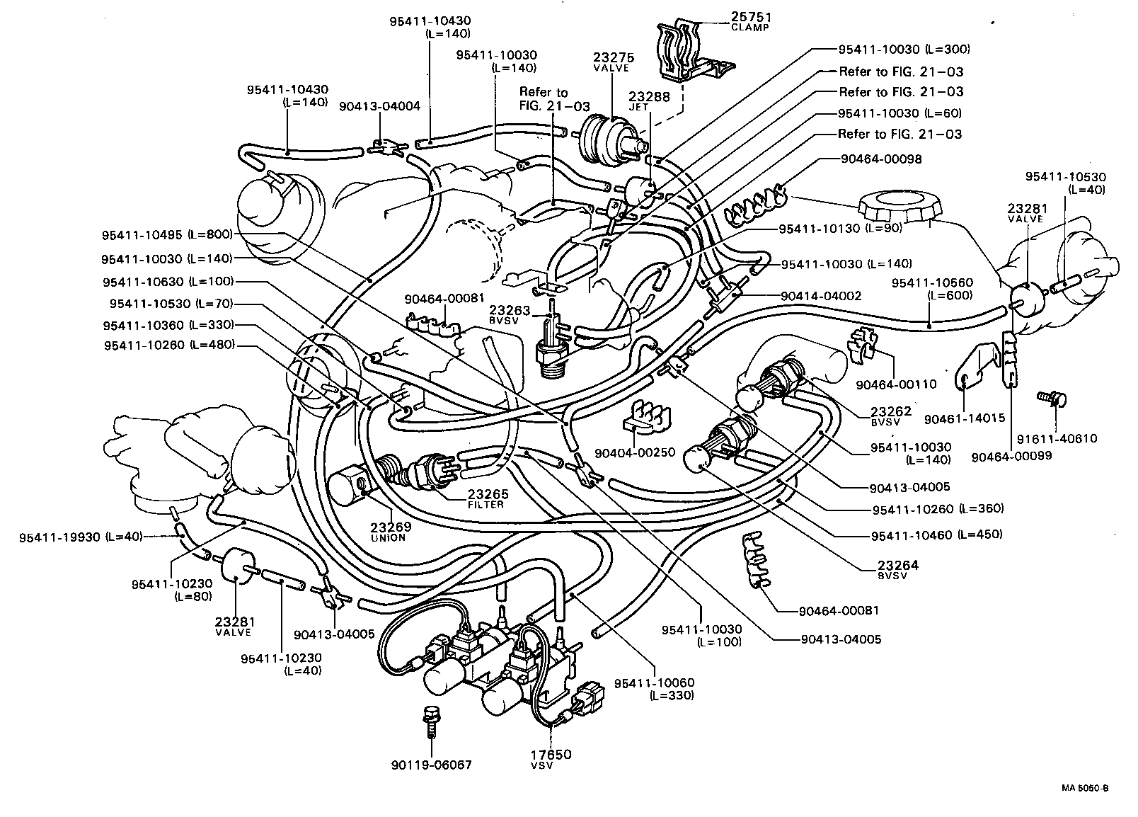  CRESSIDA |  VACUUM PIPING