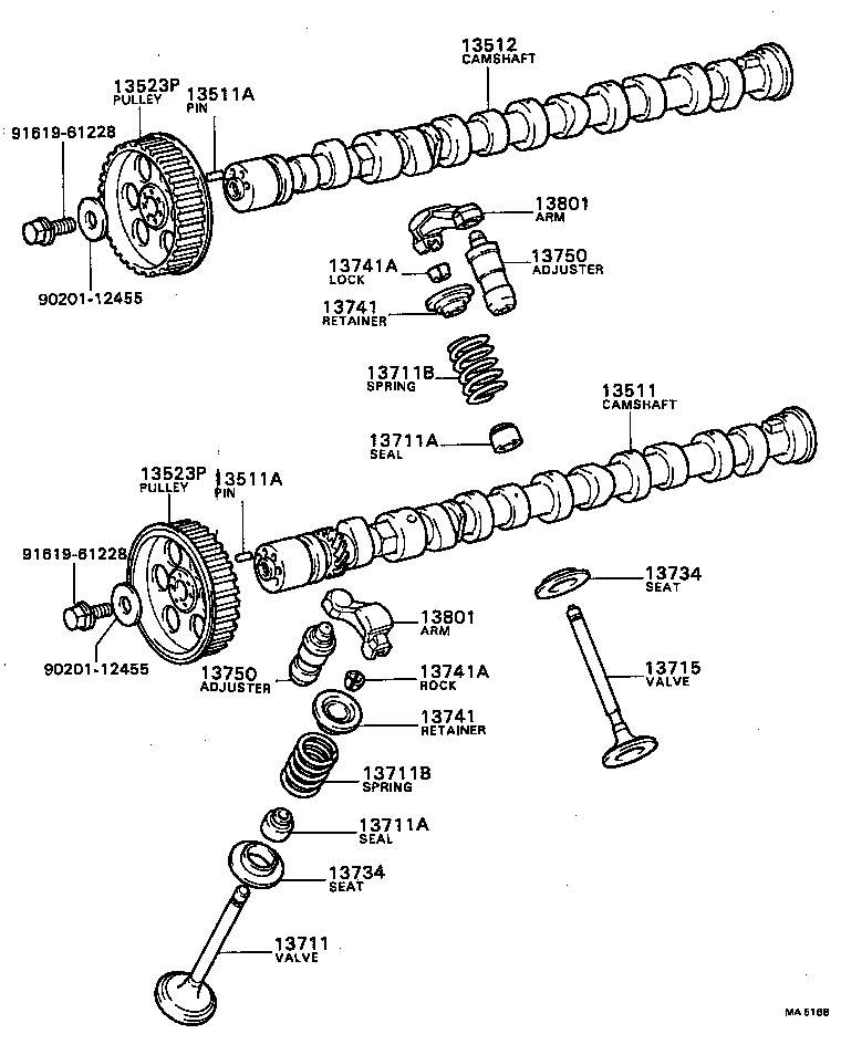  CELICA |  CAMSHAFT VALVE