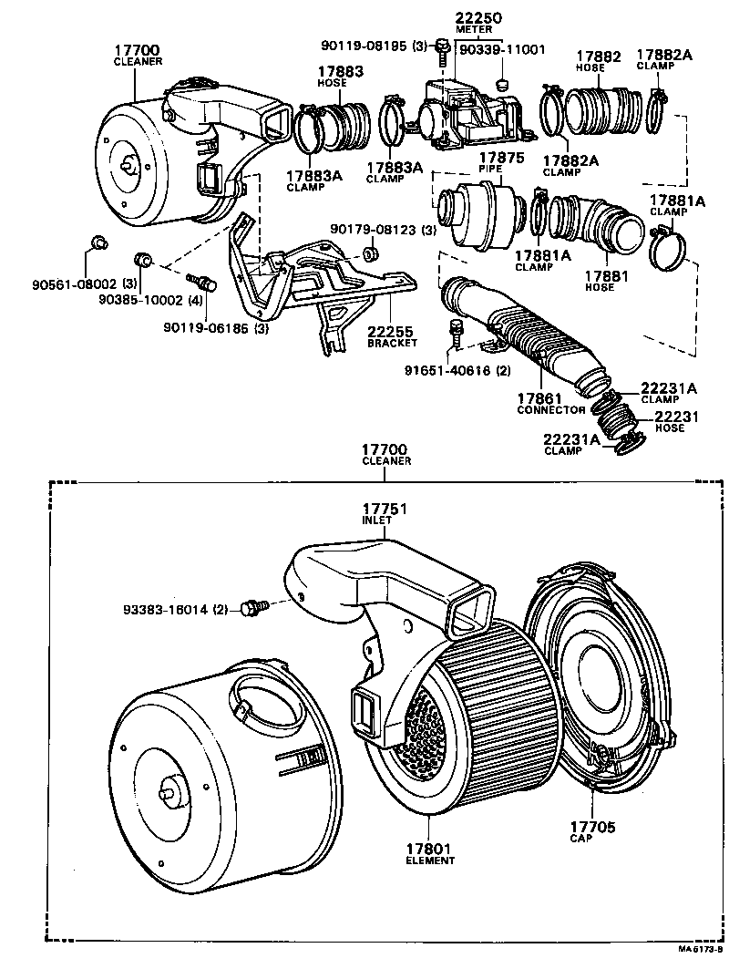  CELICA |  AIR CLEANER