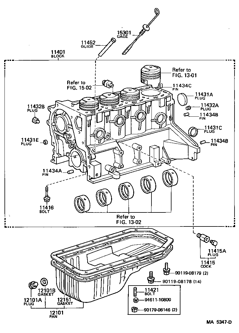  CELICA |  CYLINDER BLOCK