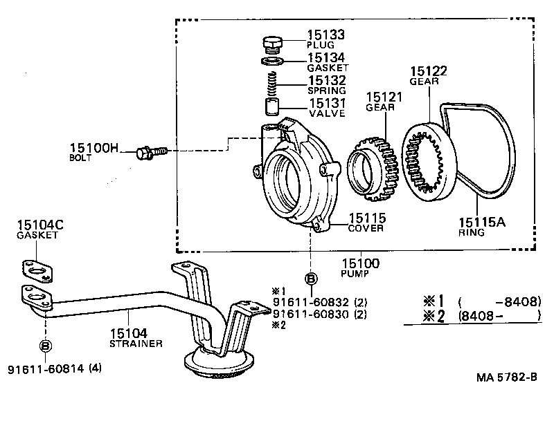  COASTER |  ENGINE OIL PUMP