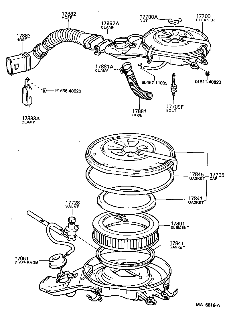  CELICA |  AIR CLEANER